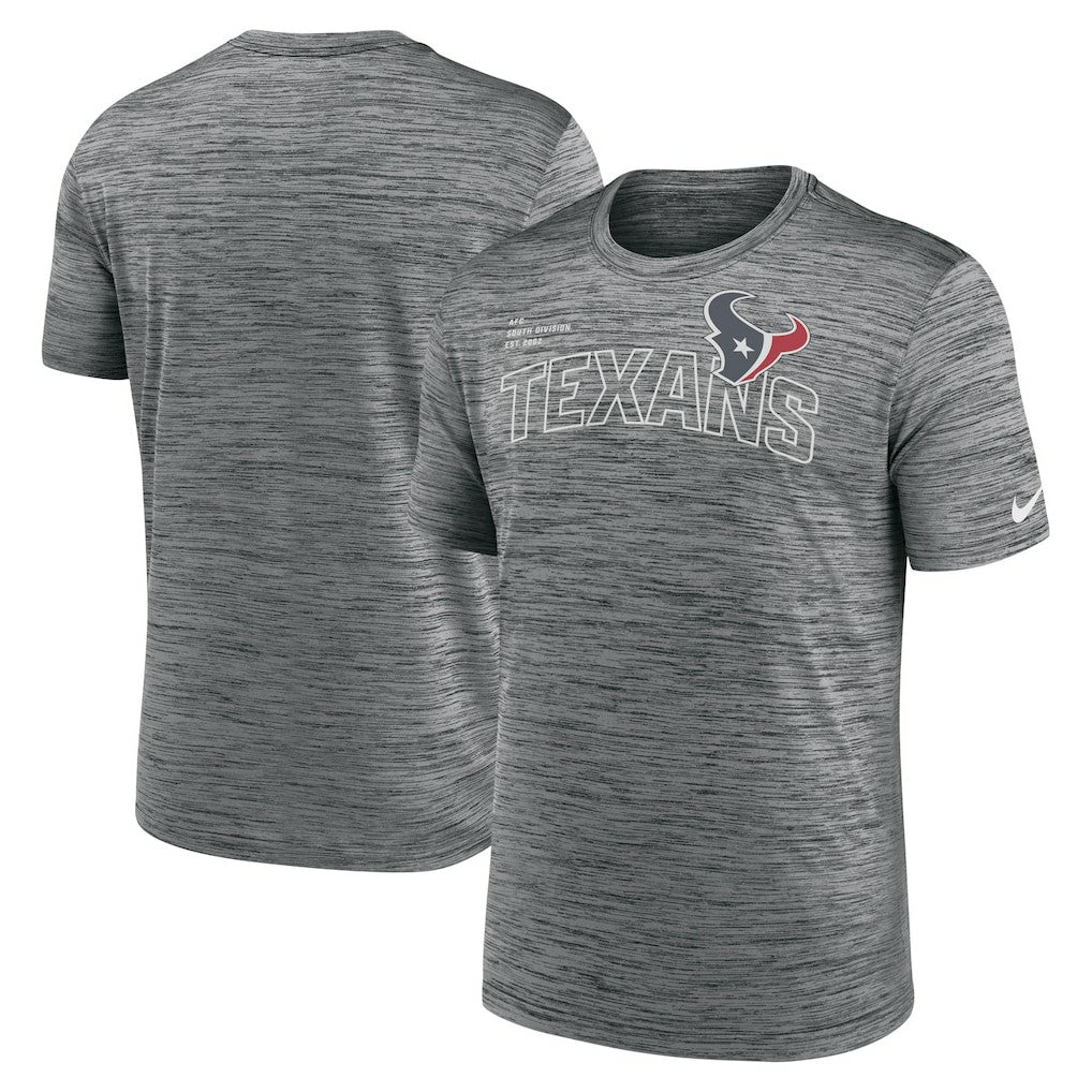 Houston Texans Velocity Arch Performance T-Shirt - Anthracite | Nike on sale