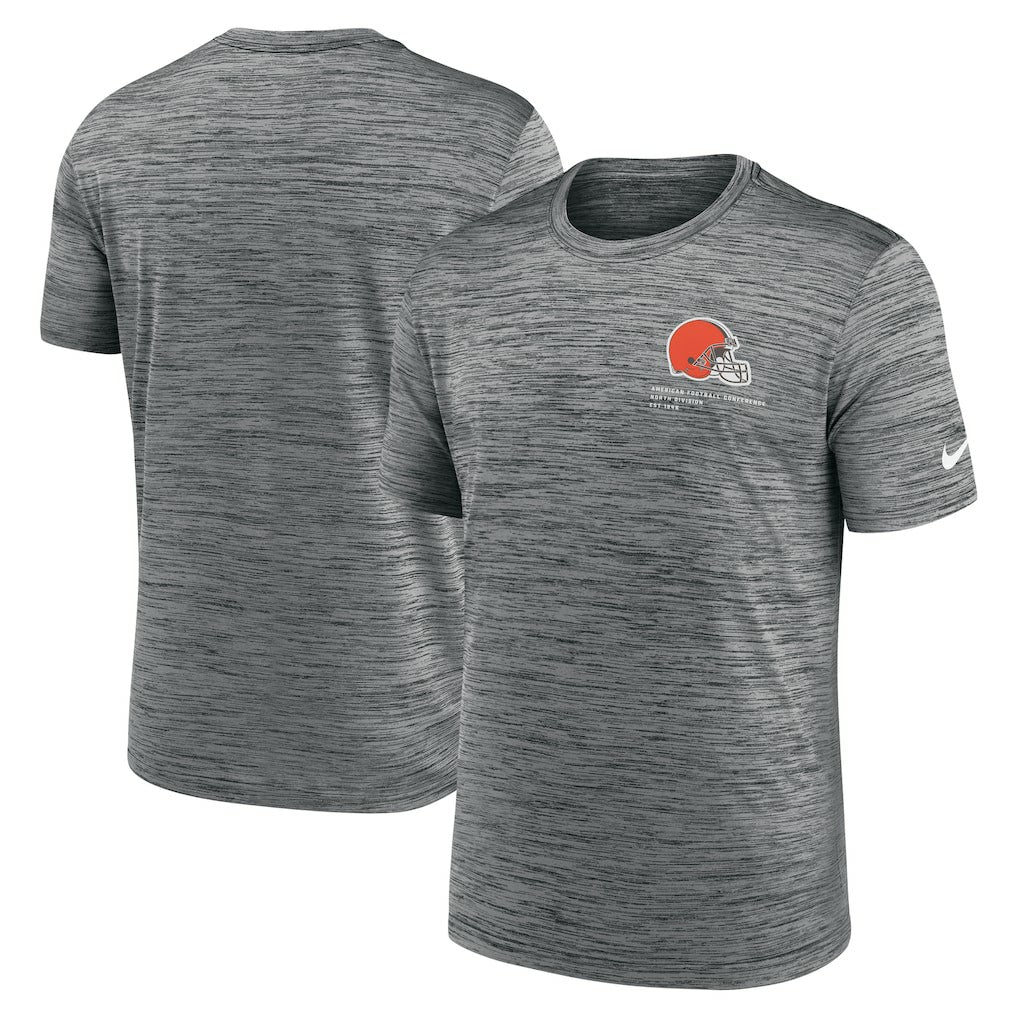Cleveland Browns Velocity Performance T-Shirt - Anthracite | Nike online
