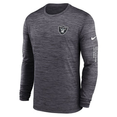Las Vegas Raiders Velocity Long Sleeve T-Shirt - Black | Nike sale