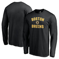 Boston Bruins Victory Arch Long Sleeve T-Shirt Black