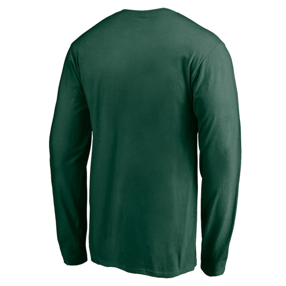 Minnesota Wild Victory Arch Long Sleeve T-Shirt Green