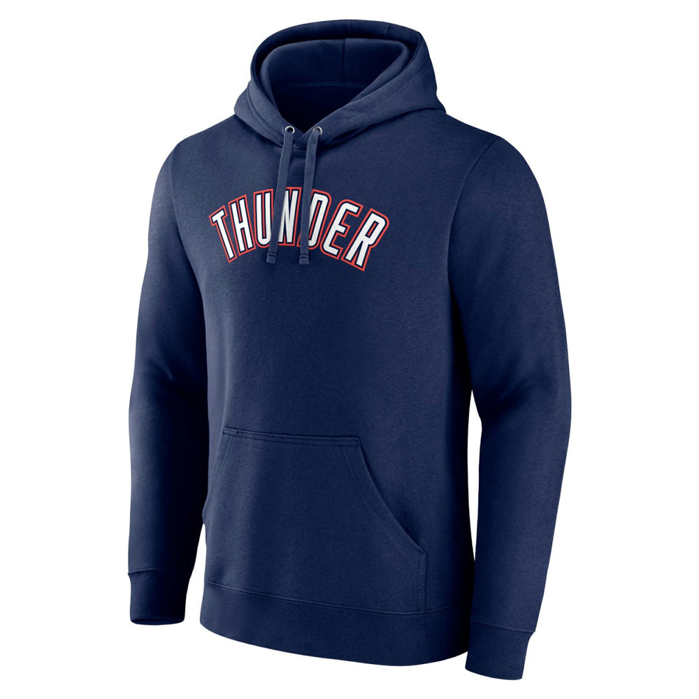 Oklahoma City Thunder Alternate Logo Pullover Hoodie - Navy sale