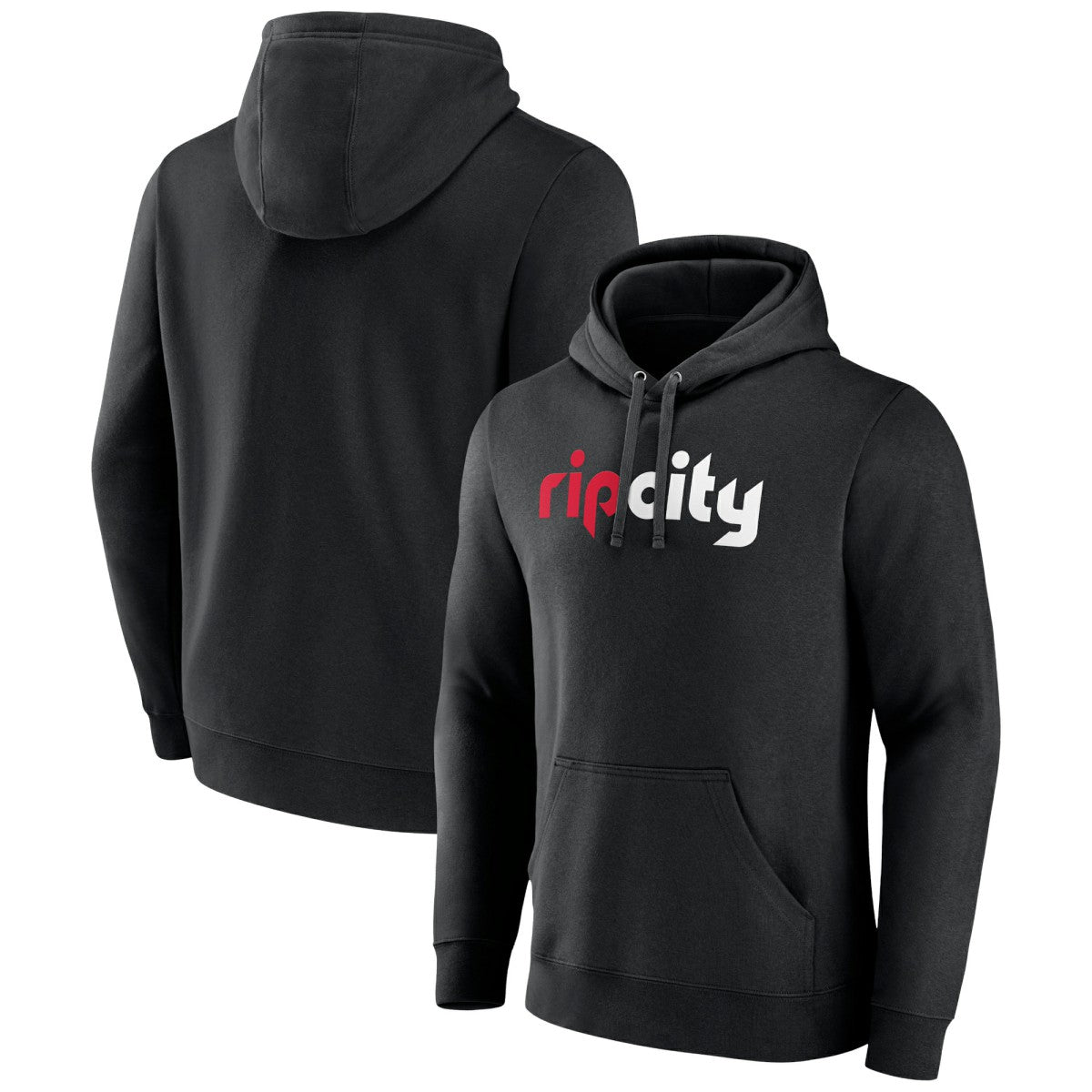 Portland Trail Blazers Alternate Logo Pullover Hoodie - Black on sale