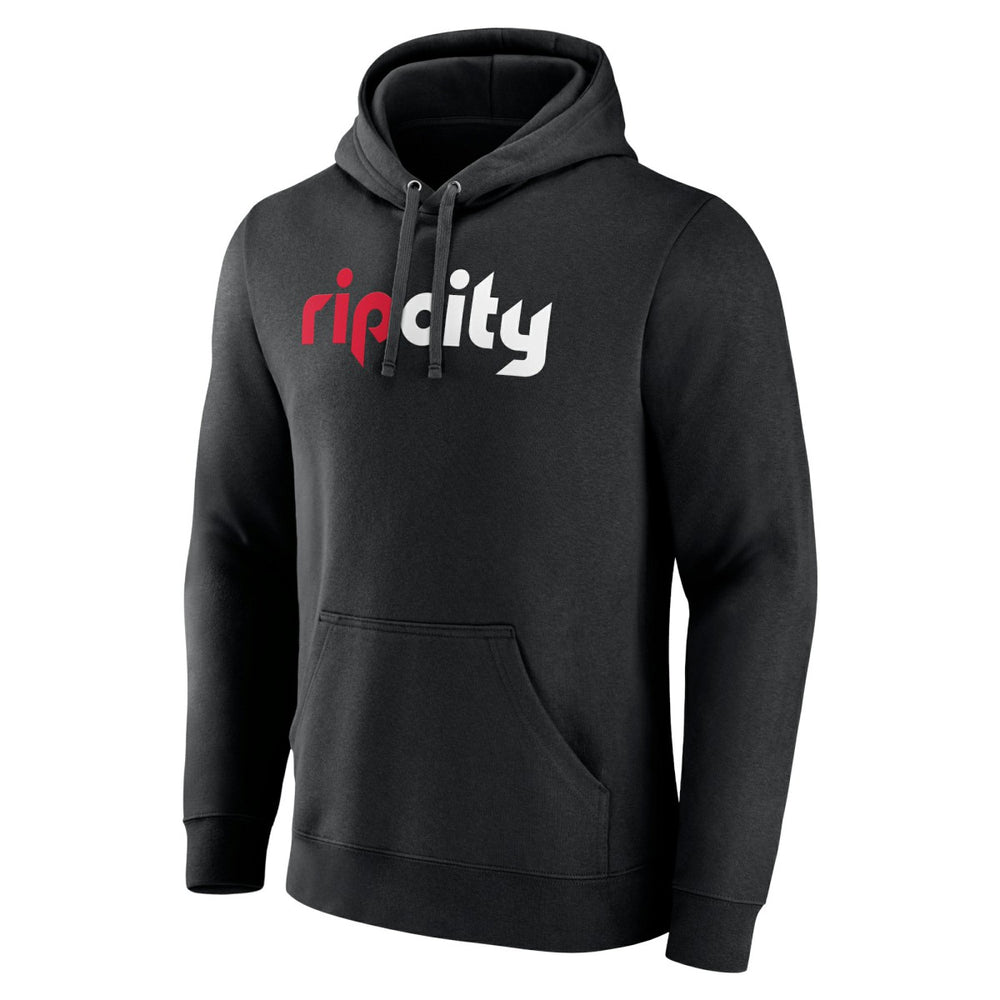 Portland Trail Blazers Alternate Logo Pullover Hoodie - Black on sale