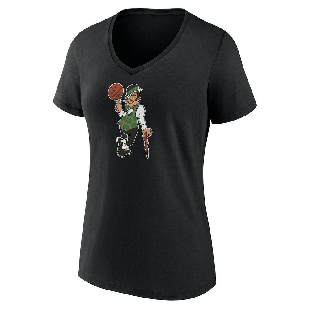 Boston Celtics Women's Alternate Logo V-Neck T-Shirt - Black sale