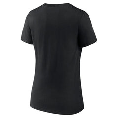 Milwaukee Bucks Women's Alternate Logo V-Neck T-Shirt - Black online