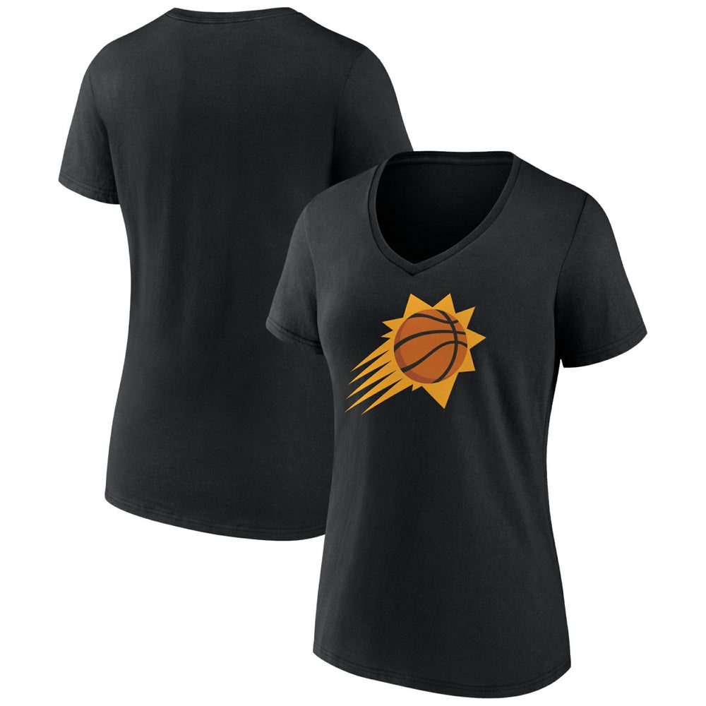 Phoenix Suns Women's Alternate Logo V-Neck T-Shirt - Black for sale
