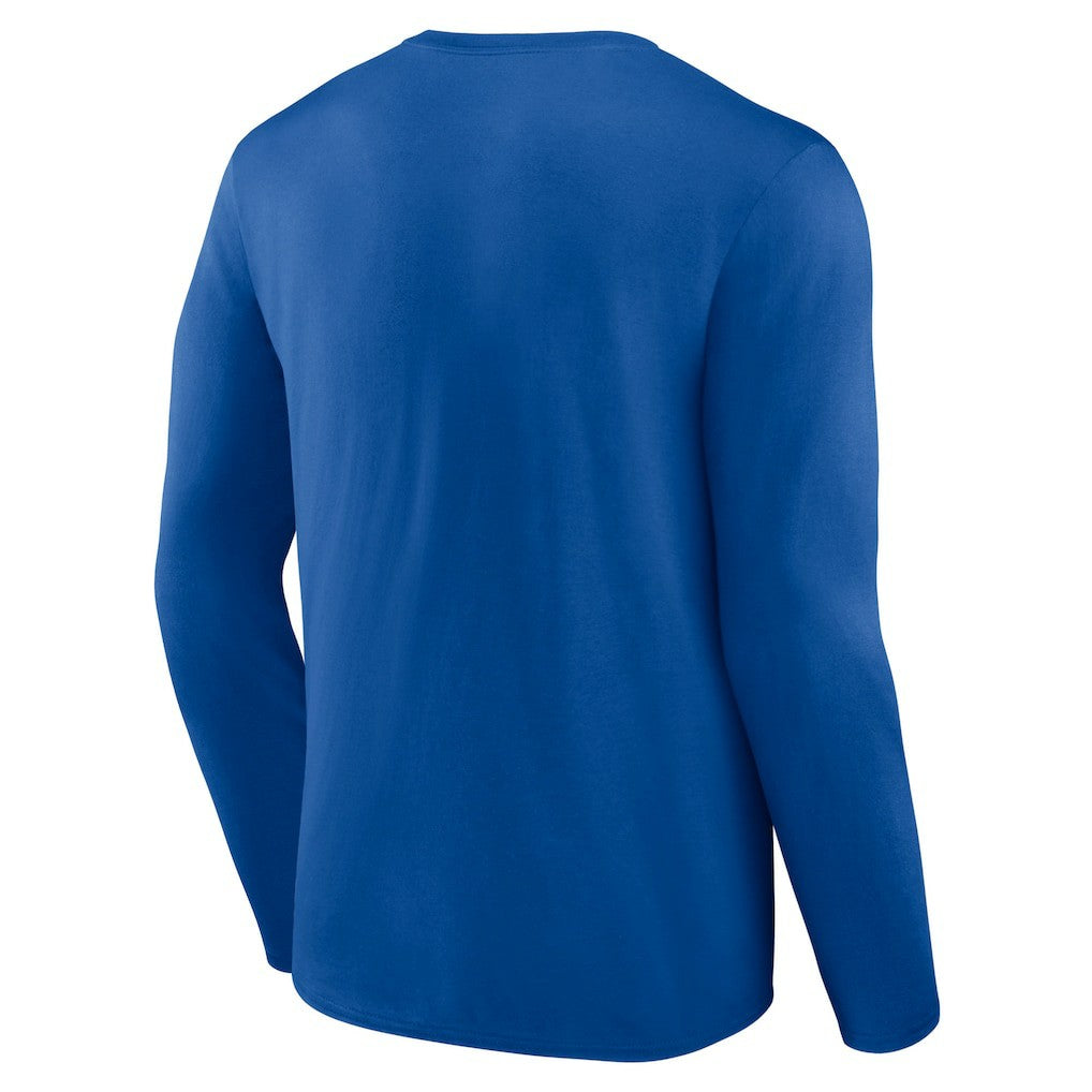 Dallas Mavericks Alternate Logo Long Sleeve T-Shirt sale - Royal sale