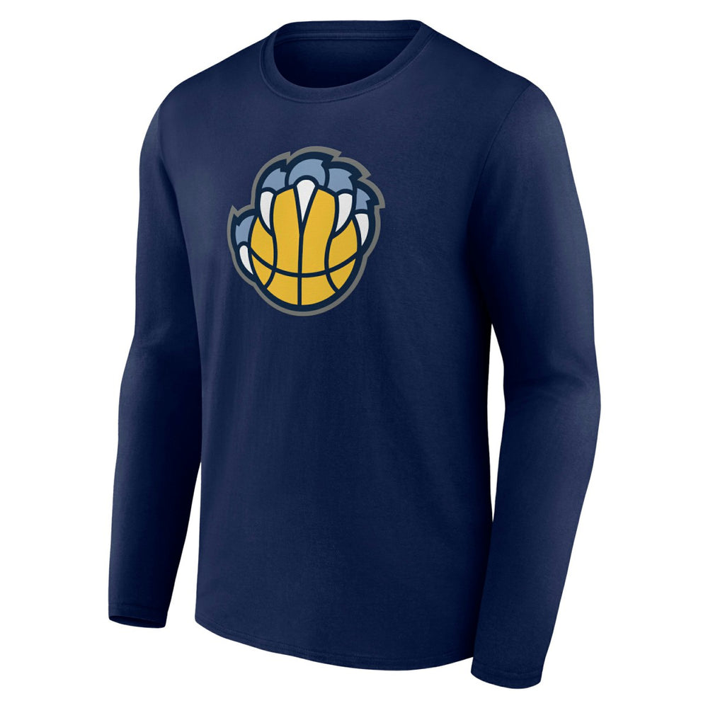 Memphis Grizzlies Alternate Logo Long Sleeve T-Shirt - Navy online