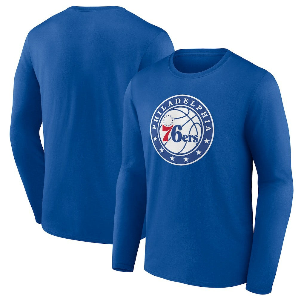 Philadelphia 76ers Alternate Logo Long Sleeve T-Shirt - Royal sale