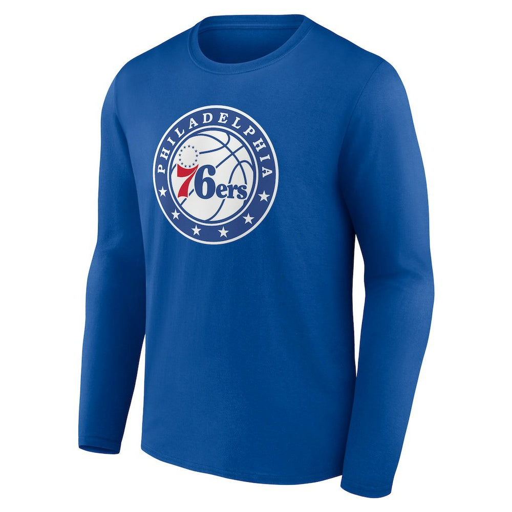 Philadelphia 76ers Alternate Logo Long Sleeve T-Shirt - Royal sale