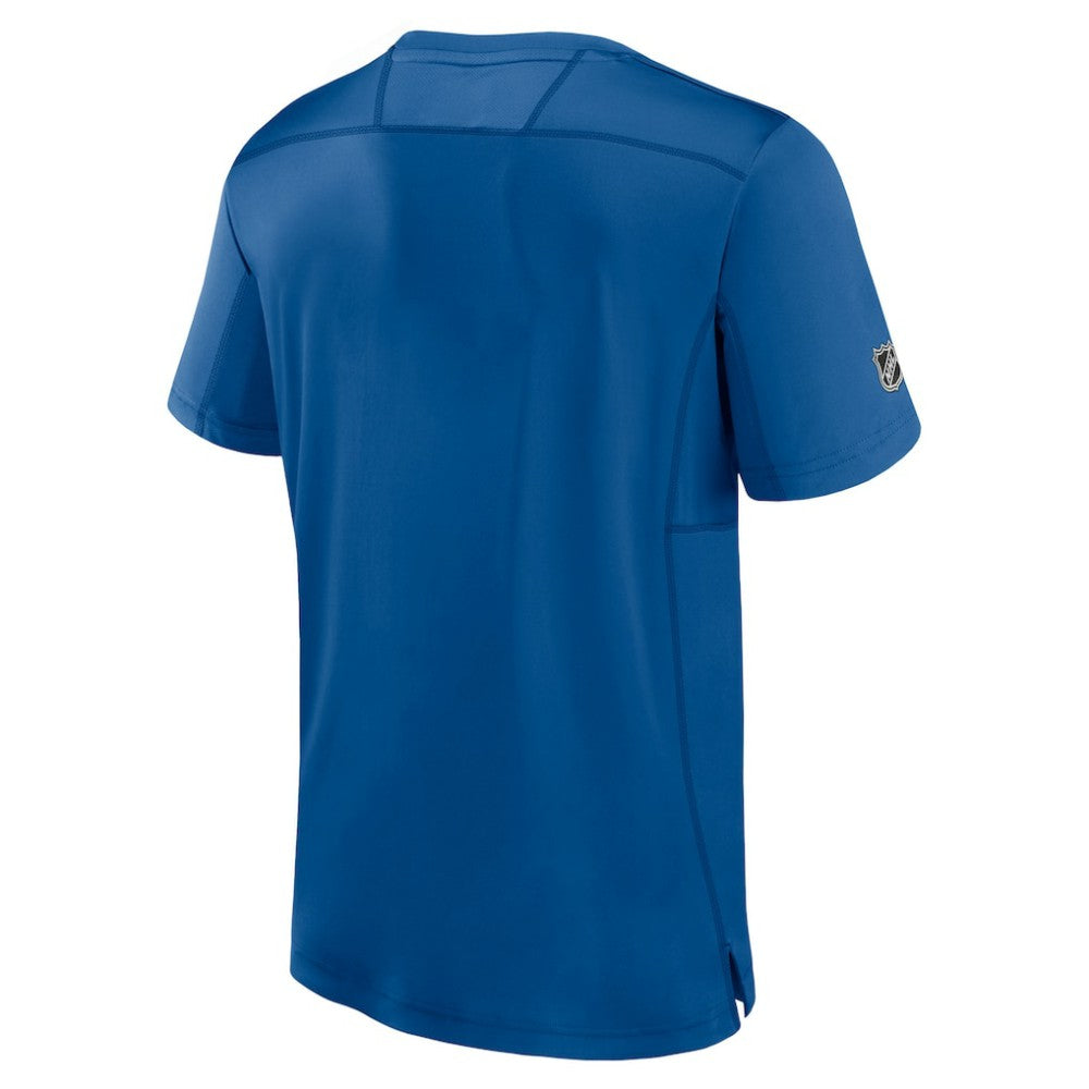 Winnipeg Jets Fanatics Authentic Pro Tech T-Shirt Blue