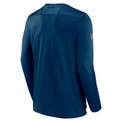 Seattle Kraken Fanatics Authentic Pro Long Sleeve T-Shirt Deep Sea Blue
