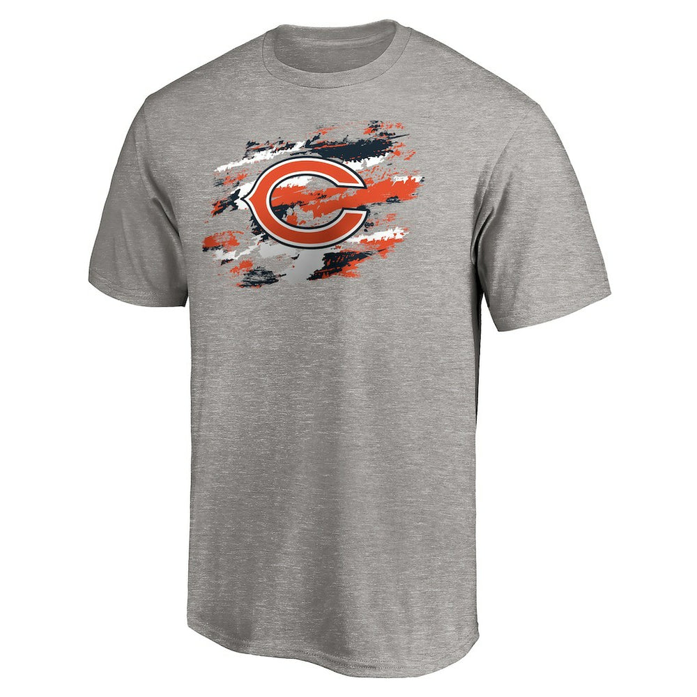 Chicago Bears True Color T-Shirt - Heather Gray cheap