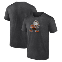 Cleveland Browns Brownie The Elf Throwback Logo T-shirt - Charcoal outlet