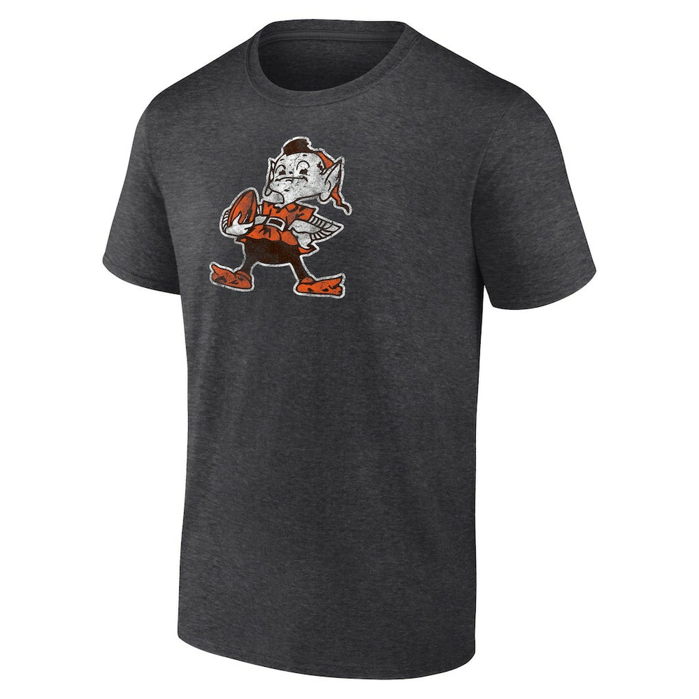 Cleveland Browns Brownie The Elf Throwback Logo T-shirt - Charcoal outlet