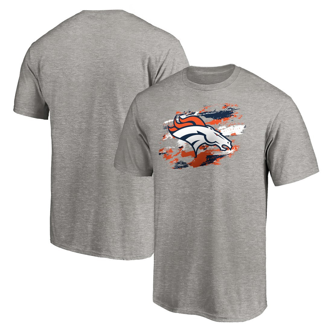 Denver Broncos True Color T-Shirt - Heather Gray outlet