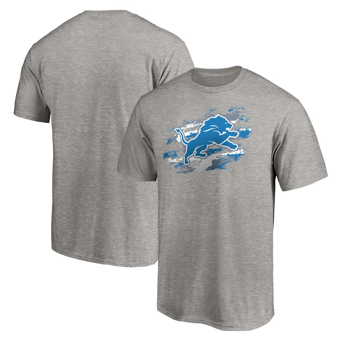 Detroit Lions True Color T-Shirt - Heather Gray cheap