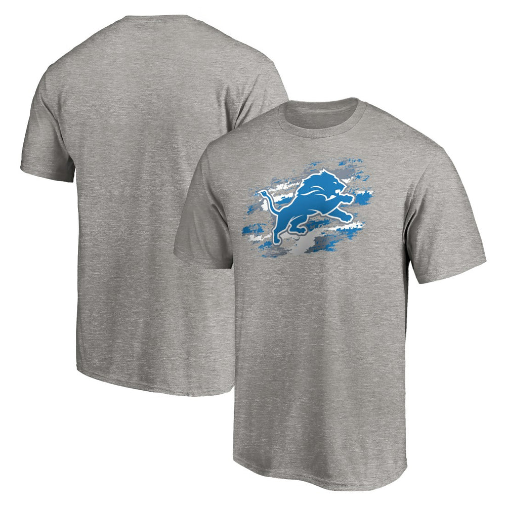 Detroit Lions True Color T-Shirt - Heather Gray cheap