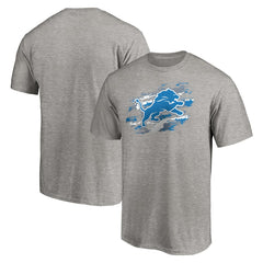 Detroit Lions True Color T-Shirt - Heather Gray cheap
