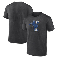 Indianapolis Colts Throwback Logo T-shirt - Charcoal outlet