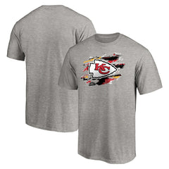 Kansas City Chiefs True Color T-Shirt - Heather Gray cheap