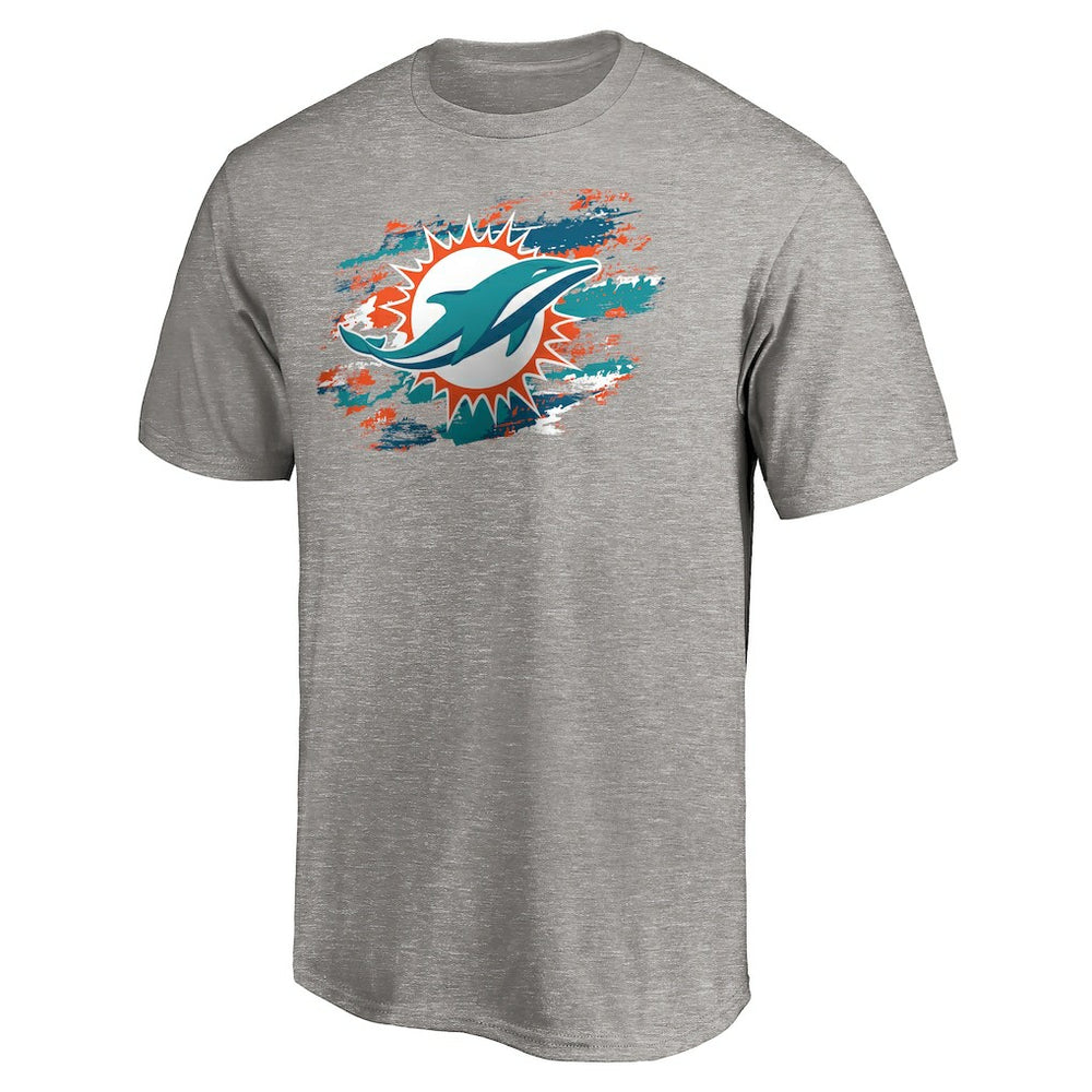 Miami Dolphins True Color T-Shirt - Heather Gray discount