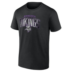 Minnesota Vikings Smoke Arch T-Shirt - Black for sale