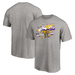 Minnesota Vikings True Color T-Shirt - Heather Gray on sale