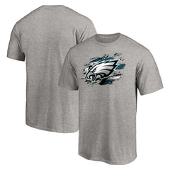Philadelphia Eagles True Color T-Shirt - Heather Gray for sale