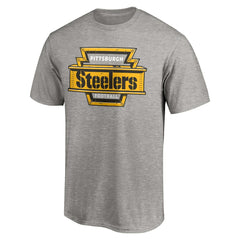 Pittsburgh Steelers Hometown Collection Hot Route T-Shirt - Heather Gray online