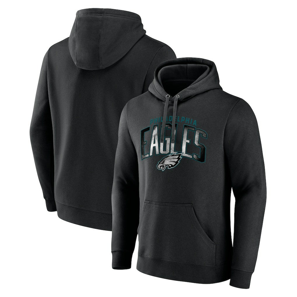 Philadelphia Eagles Smoke Arch Pullover Hoodie - Black online