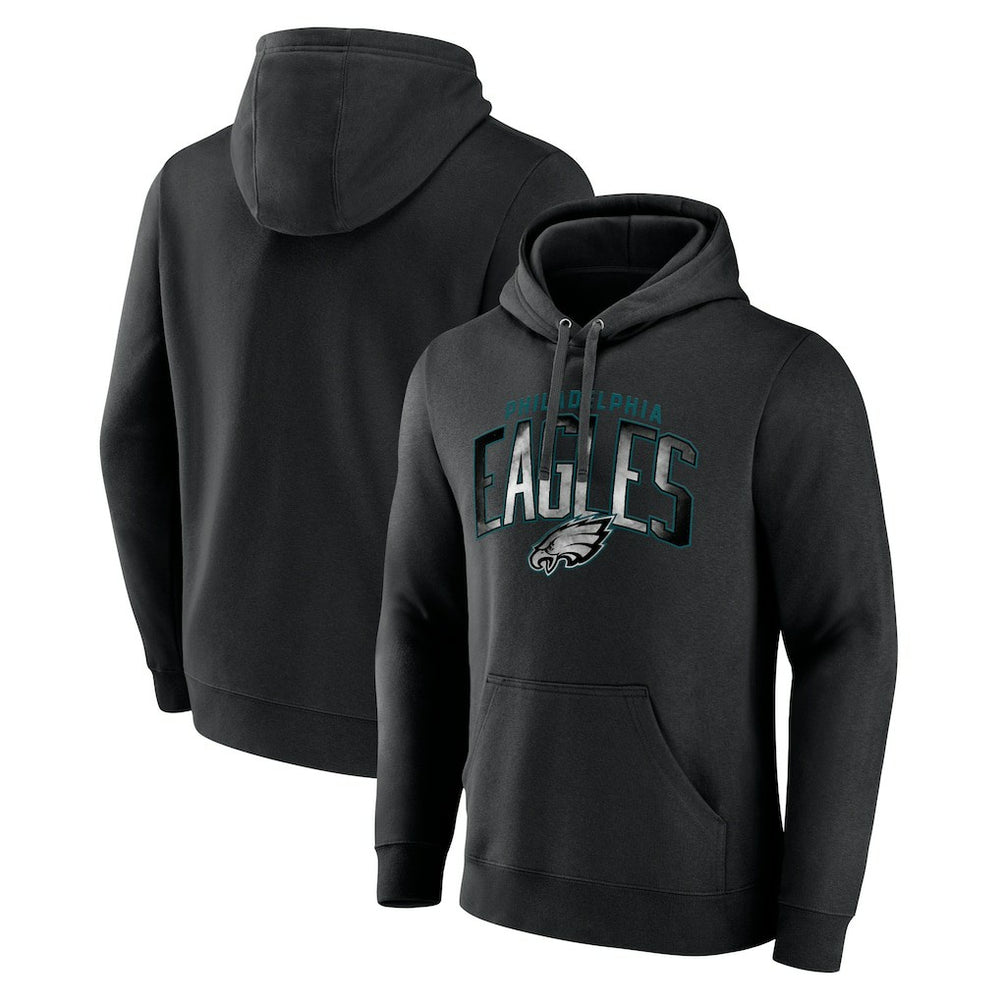 Philadelphia Eagles Smoke Arch Pullover Hoodie - Black online
