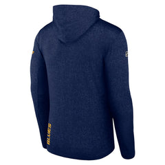 St. Louis Blues Fanatics Authentic Pro Lightweight Pullover Hoodie Navy