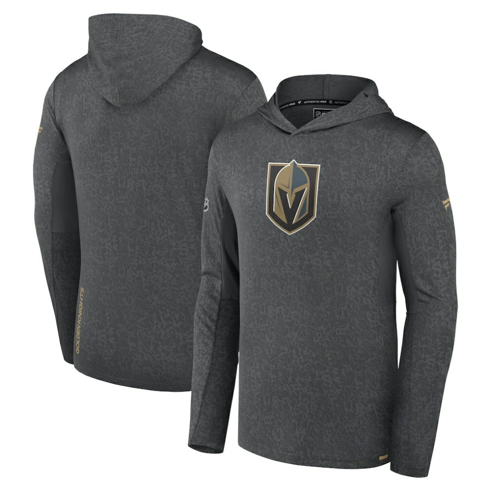 Vegas Golden Knights Fanatics Authentic Pro Lightweight Pullover Hoodie Gray