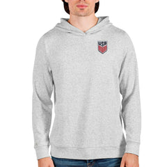 USMNT Antigua Absolute Pullover Hoodie - Gray sale
