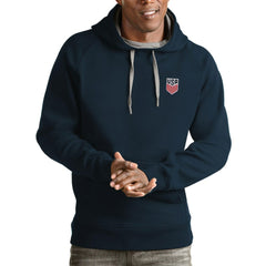 USMNT Antigua Victory Pullover Hoodie - Navy on sale