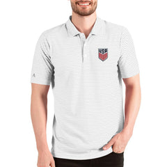 USMNT Antigua Esteem Big & Tall Polo - White for sale