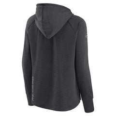 Philadelphia Flyers Fanatics Women's Authentic Pro Pullover Hoodie Heather Charcoal