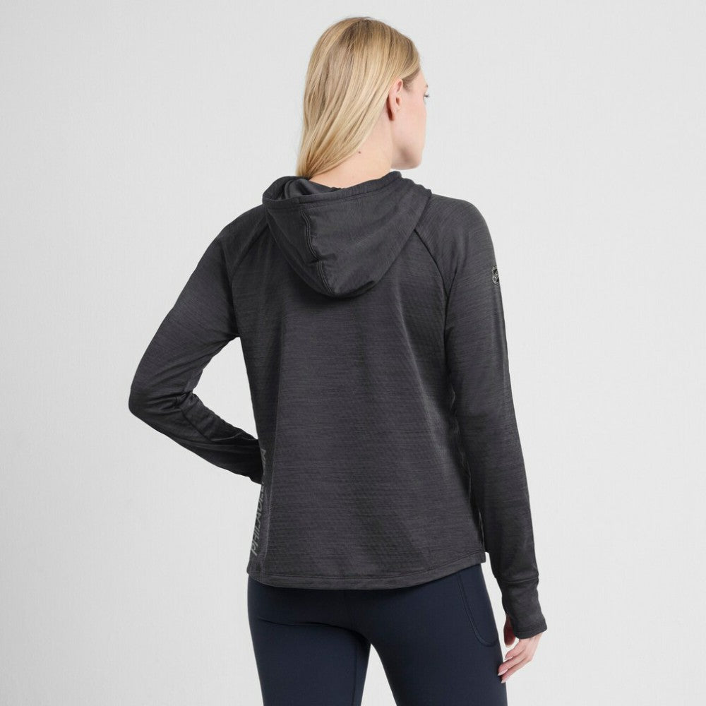Philadelphia Flyers Fanatics Women's Authentic Pro Pullover Hoodie Heather Charcoal