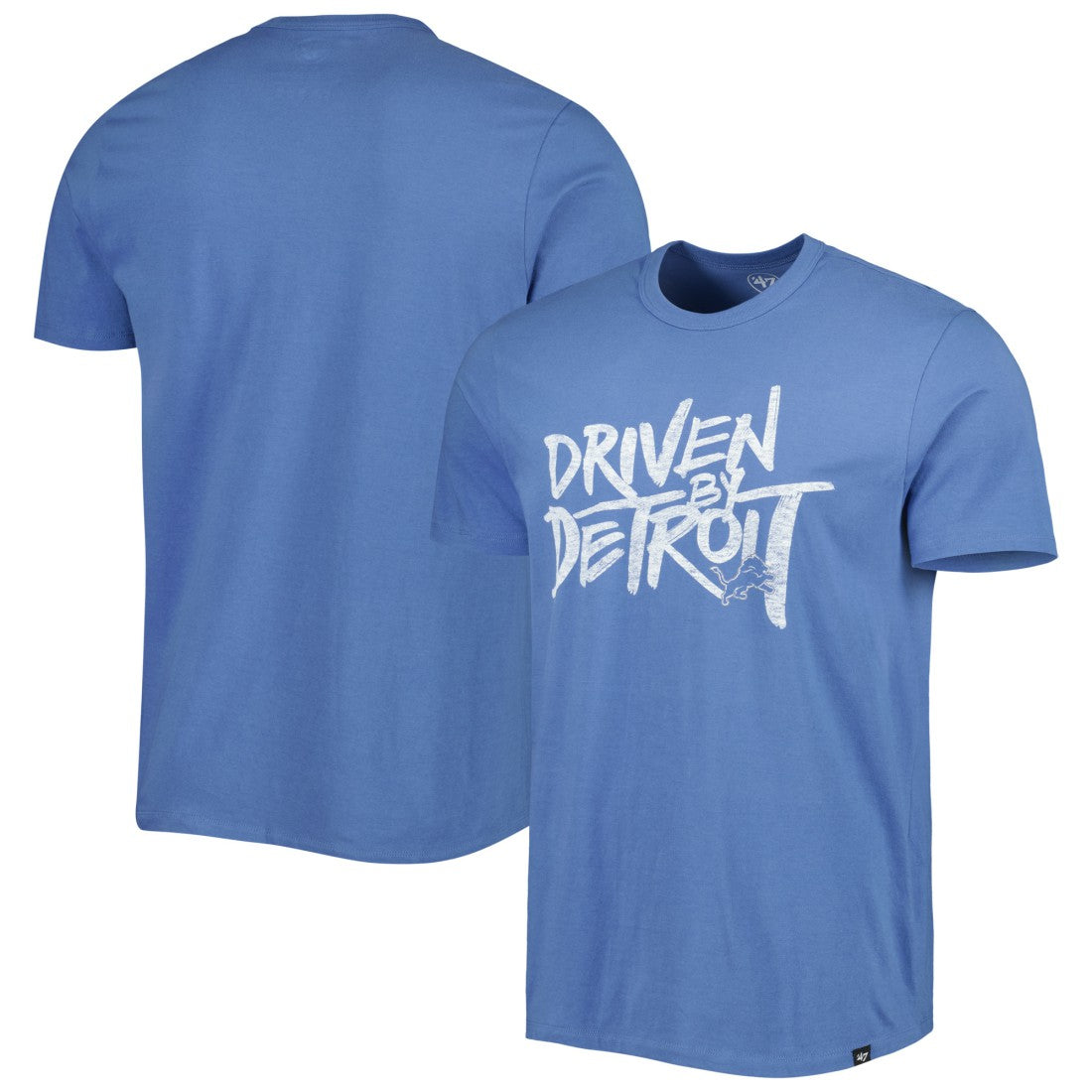 Detroit Lions '47 Driven by Detroit T-Shirt - Blue for sale