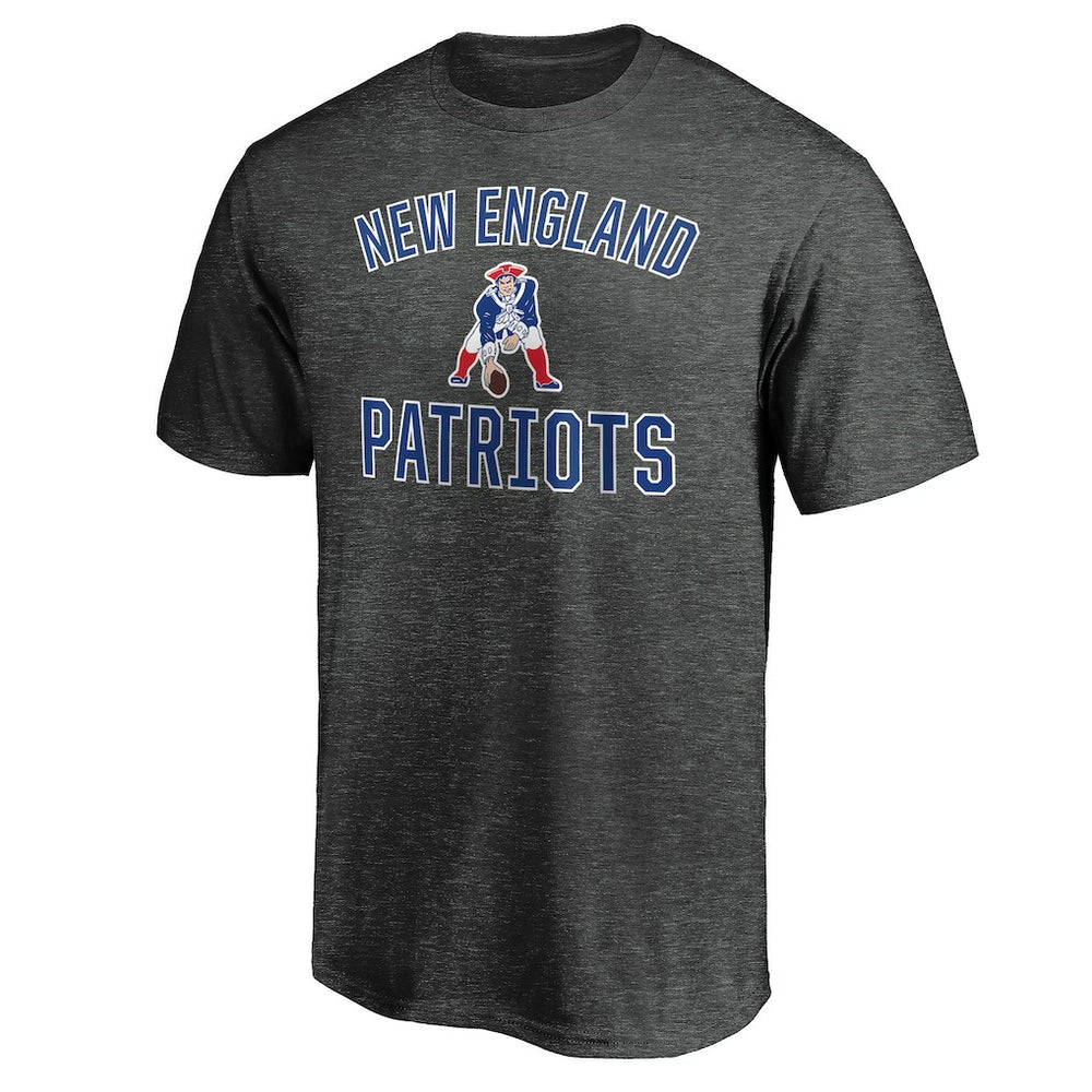 New England Patriots Victory Arch T-Shirt - Heather Charcoal for sale