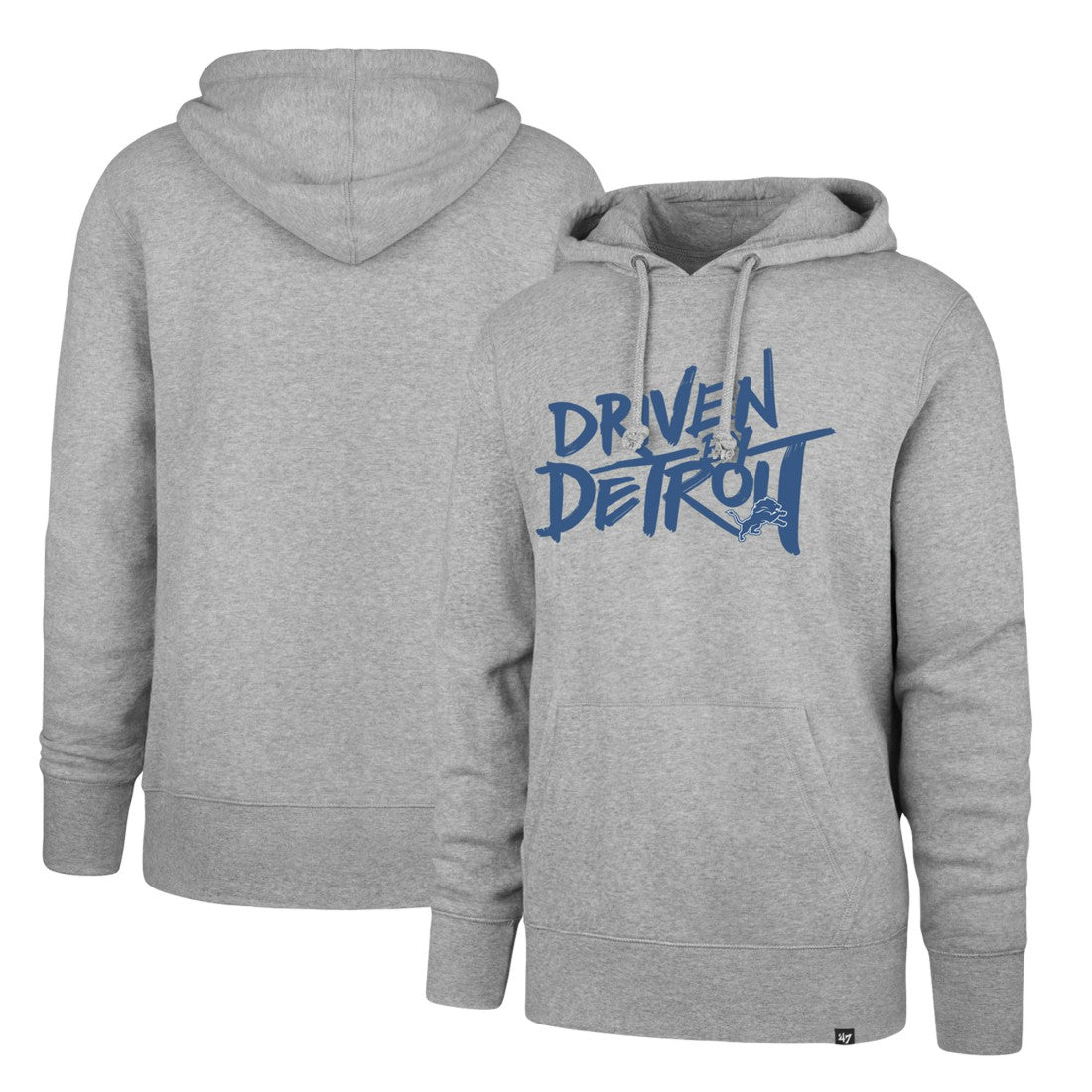 Detroit Lions '47 Driven by Detroit Pullover Hoodie - Gray on sale