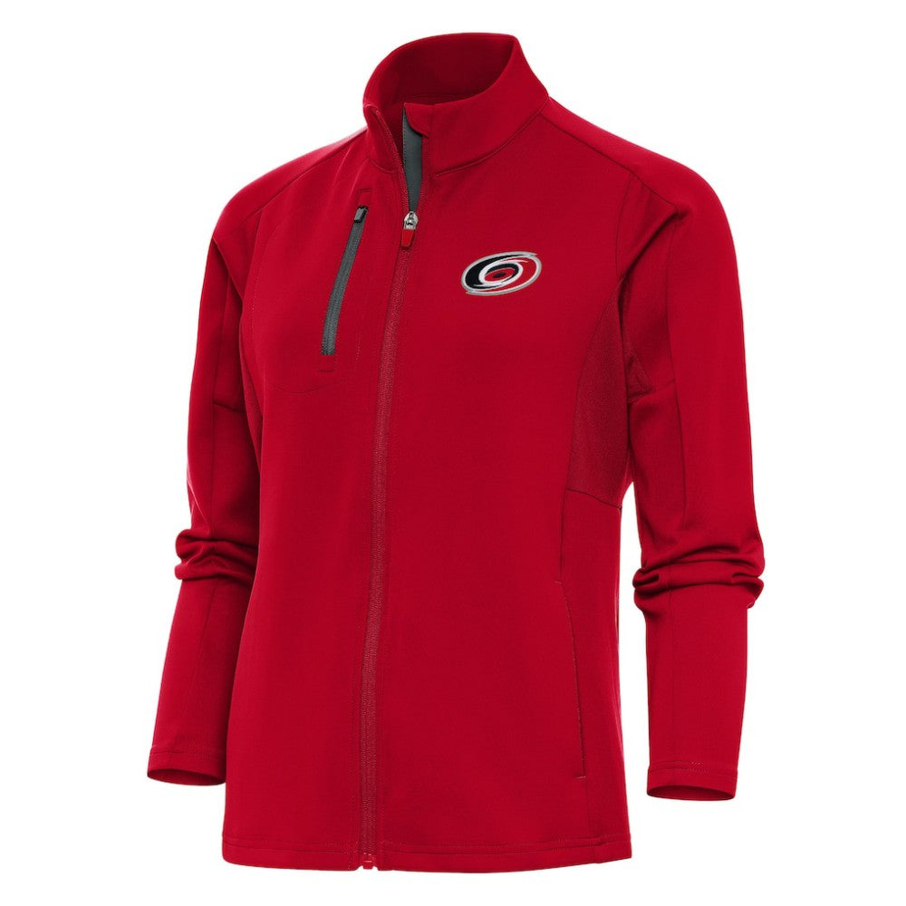 Carolina Hurricanes Antigua Women's Team Logo Generation Full-Zip Jacket Red
