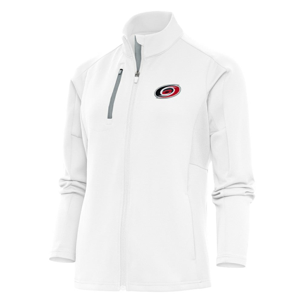 Carolina Hurricanes Antigua Women's Team Logo Generation Full-Zip Jacket White