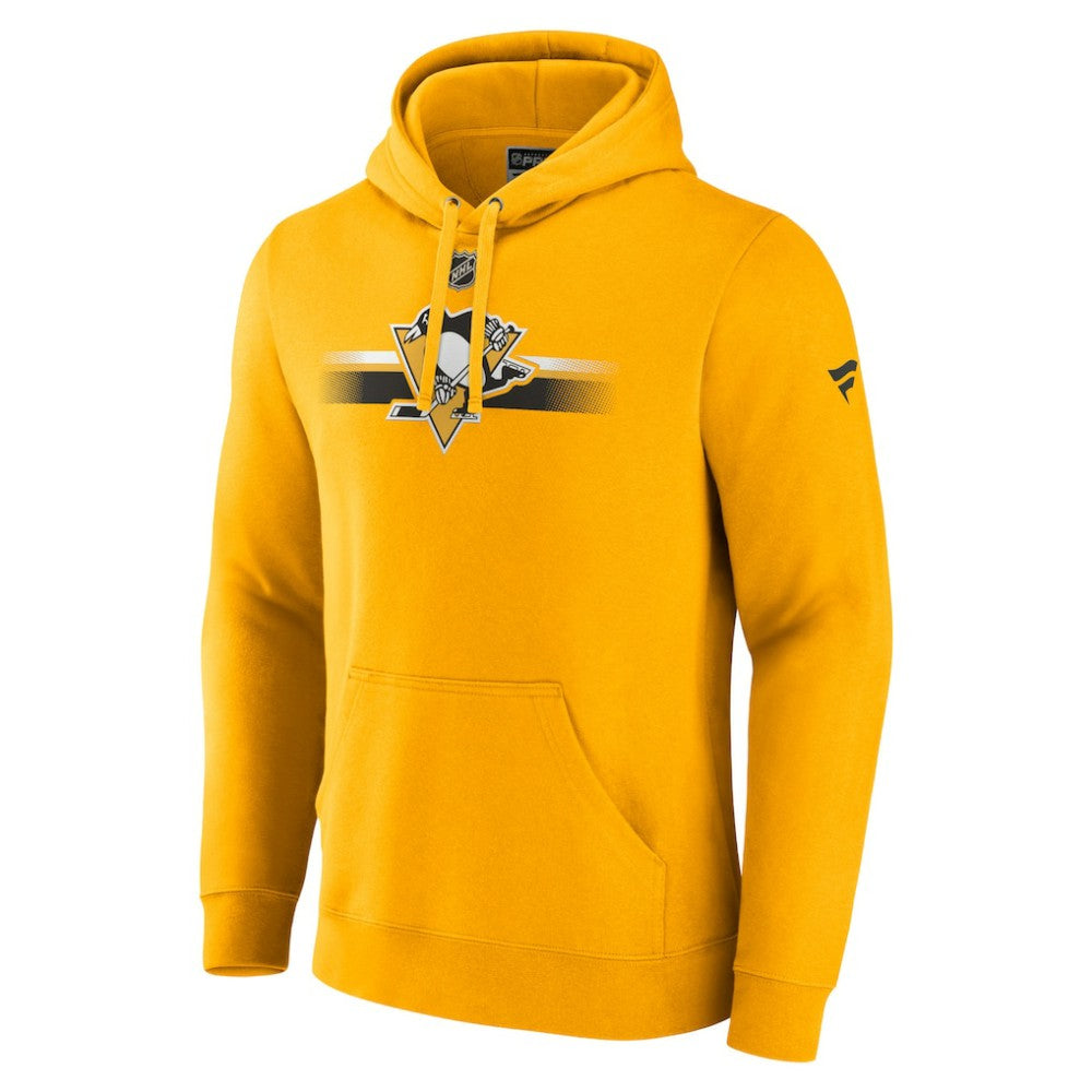 Pittsburgh Penguins Fanatics Authentic Pro Secondary Pullover Hoodie Gold