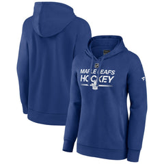 Toronto Maple Leafs Fanatics Women's Authentic Pro Pullover Hoodie Blue