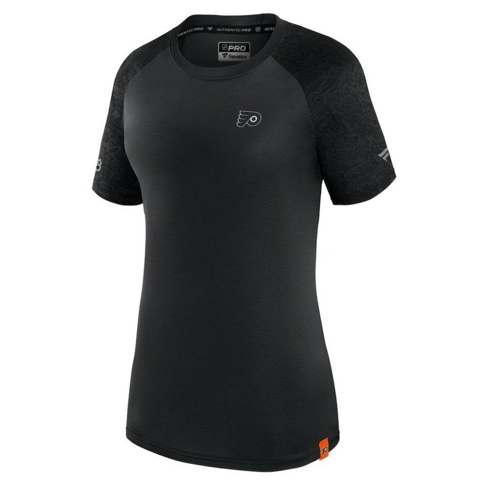 Philadelphia Flyers Fanatics Women's Authentic Pro Tech T-Shirt Black