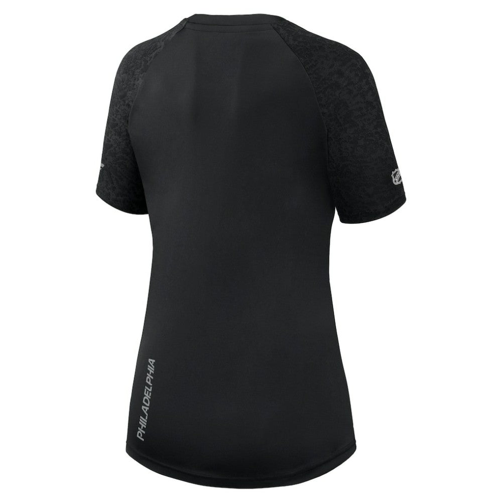 Philadelphia Flyers Fanatics Women's Authentic Pro Tech T-Shirt Black