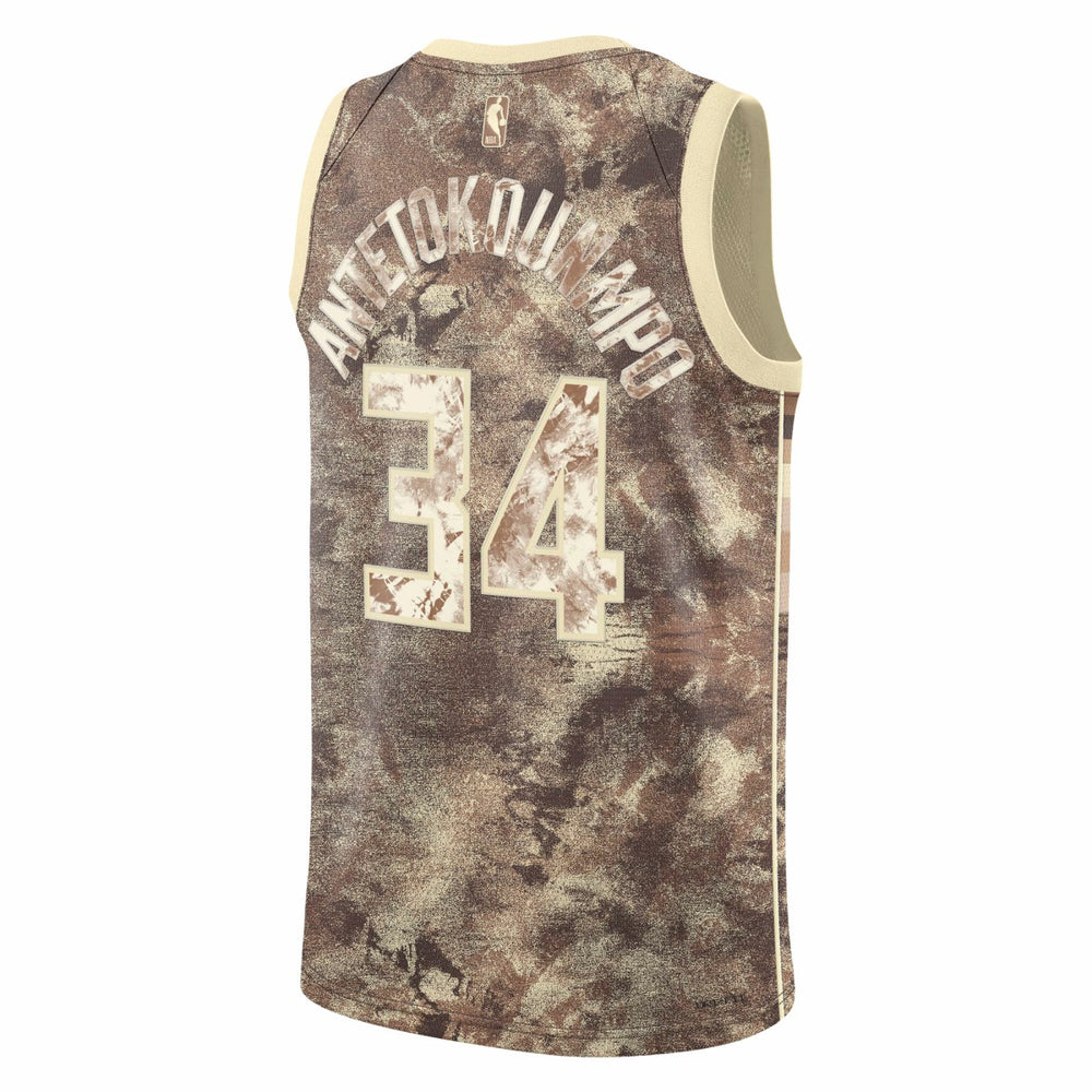 Giannis Antetokounmpo Milwaukee Bucks Unisex Select Series Swingman Jersey - Brown | Nike sale